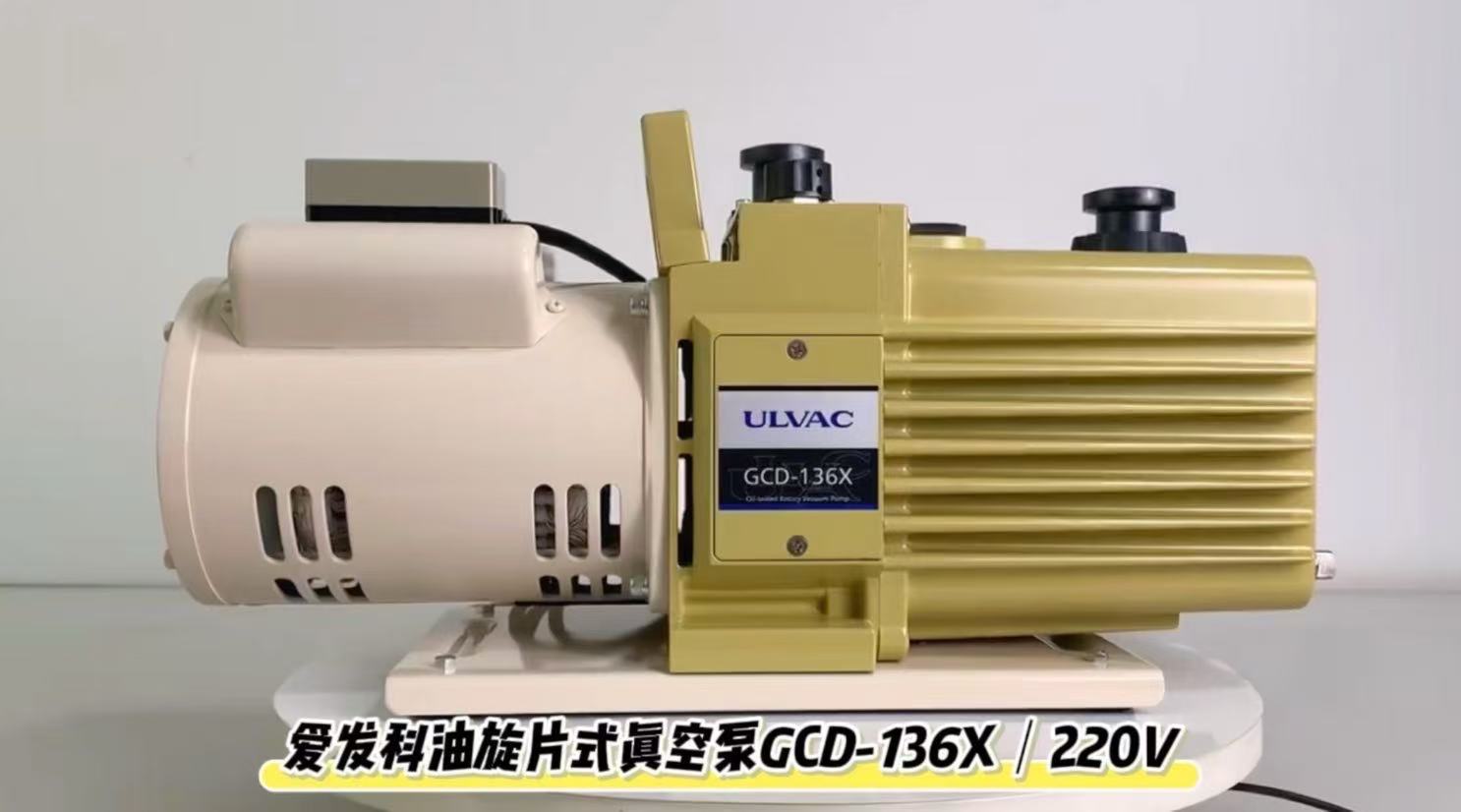 爱发科油旋片式真空泵GCD136X/220V